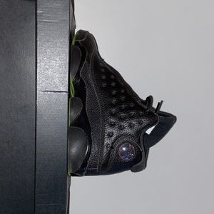 Size 6Youth (Women 7.5) Black Air Jordan 13 Retro BG - Gently worn